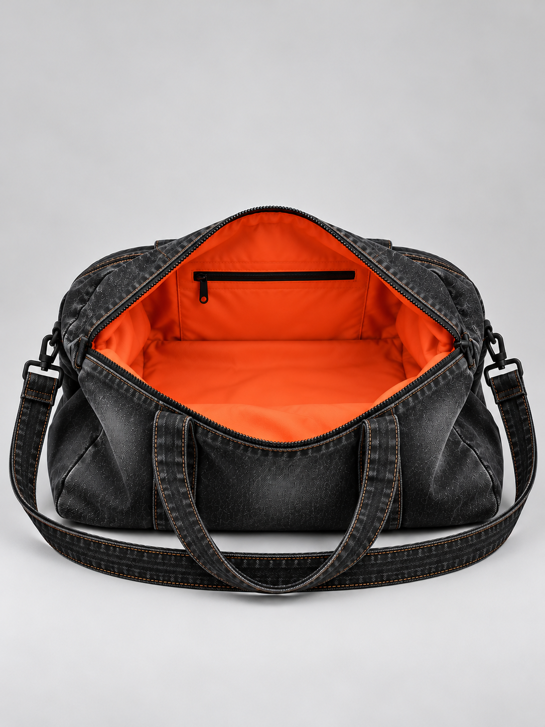 Denim Duffle Bag