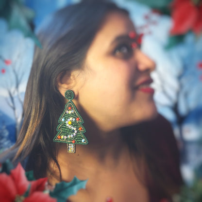 Xmas Tree Earrings