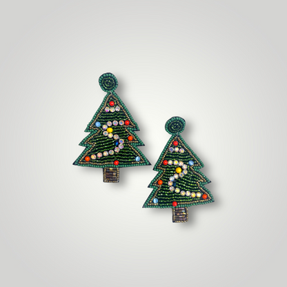 Xmas Tree Earrings