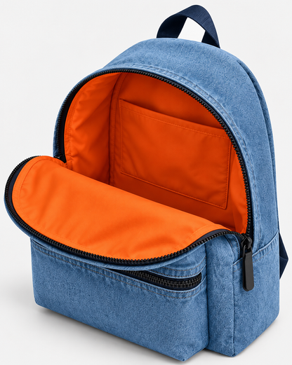 Denim Backpack