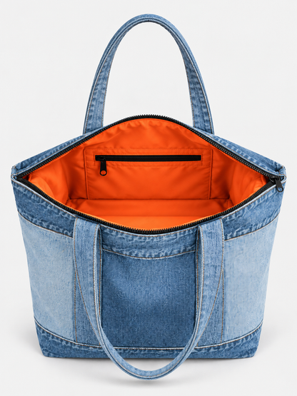 Denim Tote Bag