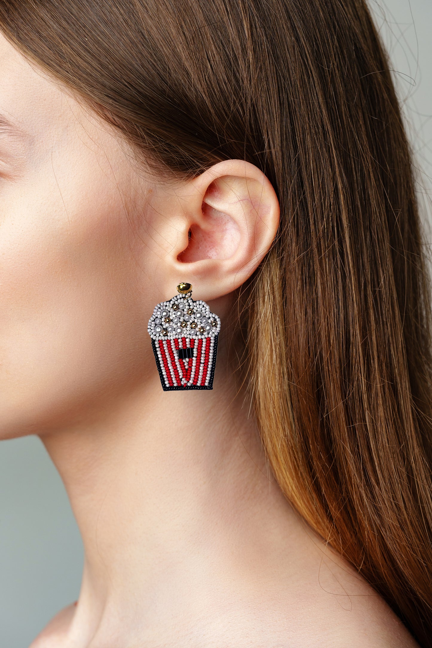 Popcorn Earrings