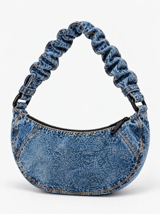 Denim Hobo Bag